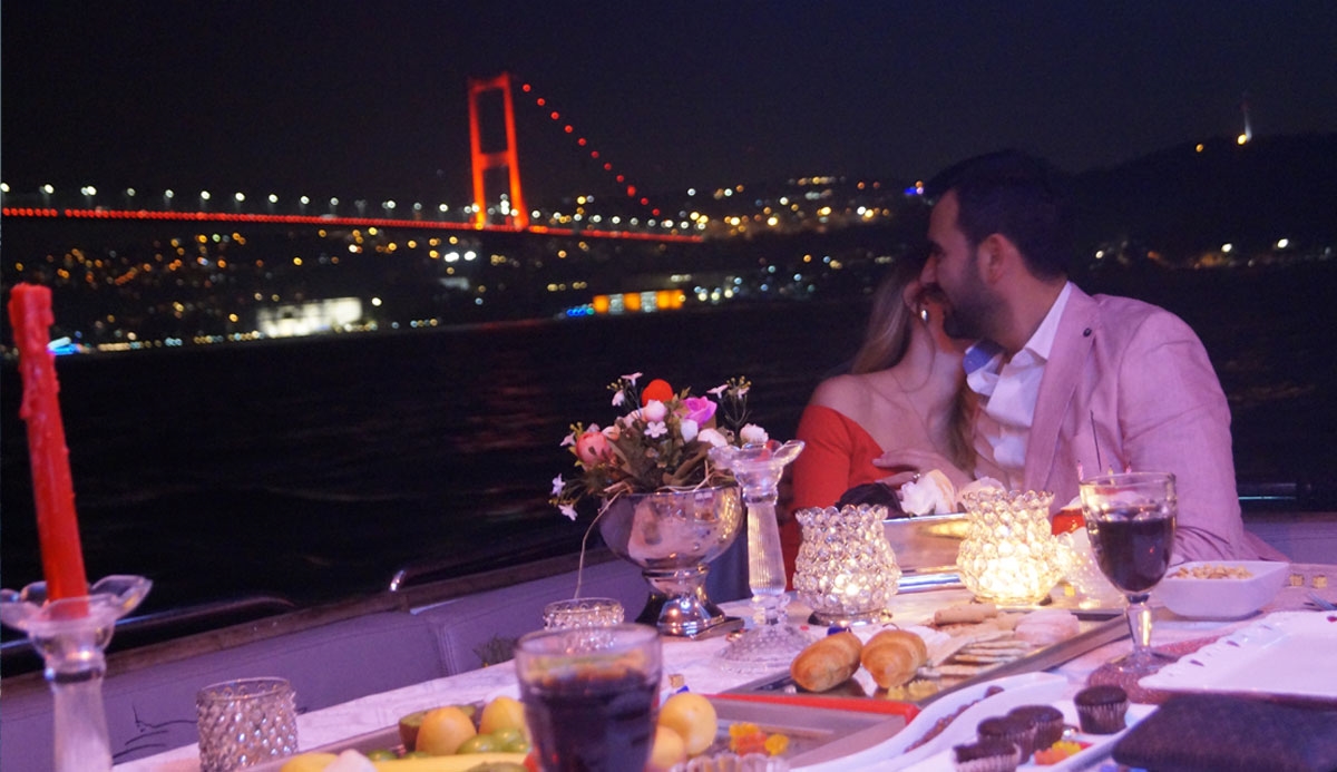 Deciding a Dinner Bosphorus Cruise Randomly After a Turkish Breakfast